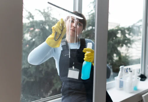 Nettoyage de vitres intérieures et extérieures à Contes